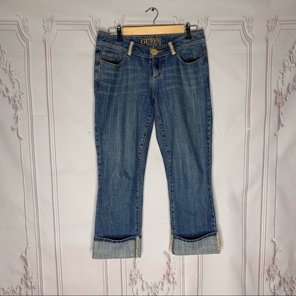 Guess jeans Cropped with beading embellishments